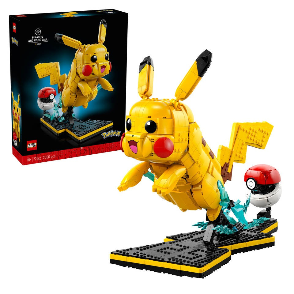 Lego Pokémon 72152 Pikachu en Pokéball