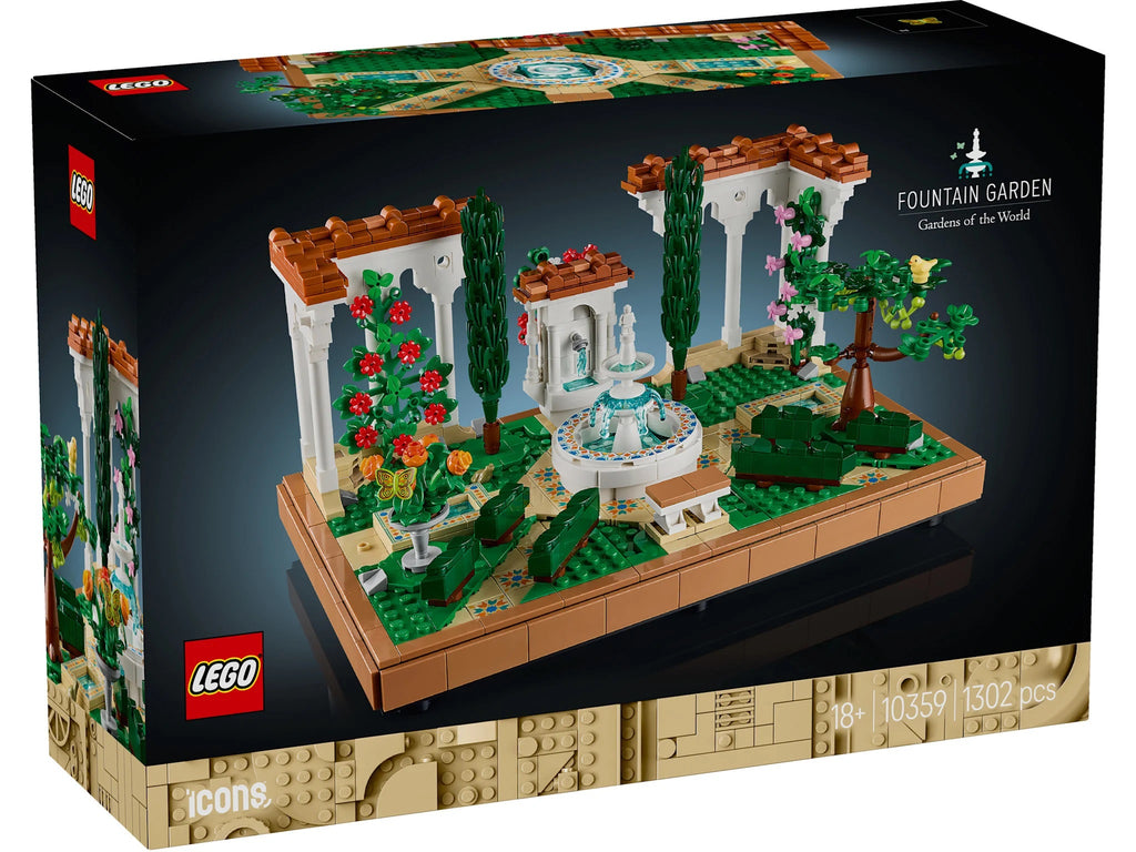 Lego Icons 10359 Tuin met fontein