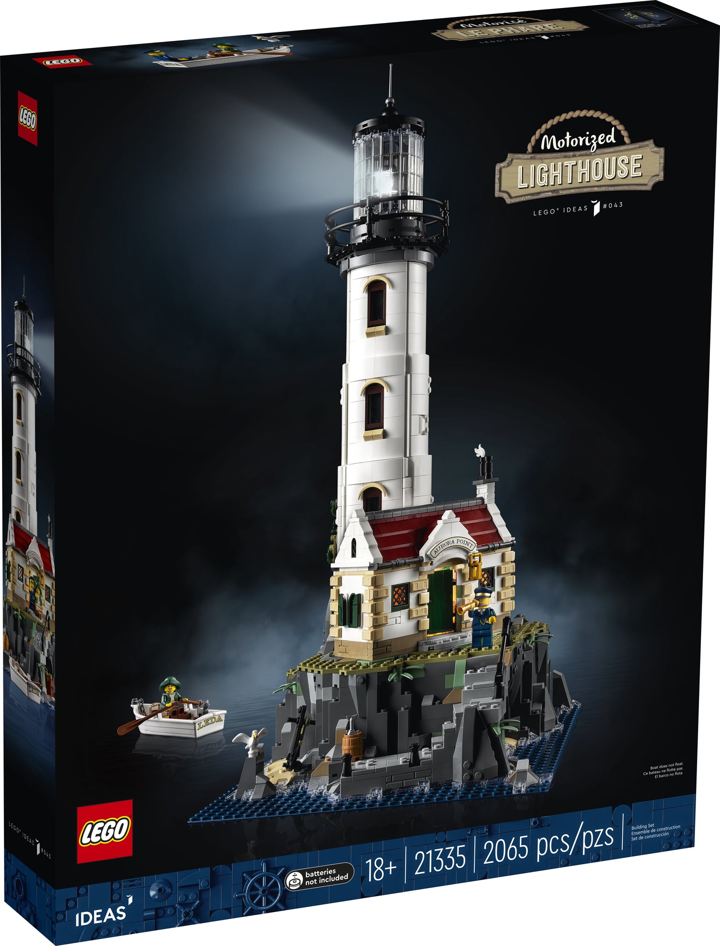 Lego Ideas 21335 Gemotoriseerde vuurtoren