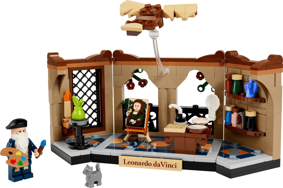 Lego 40902 Eerbetoon aan Leonardo da Vinci