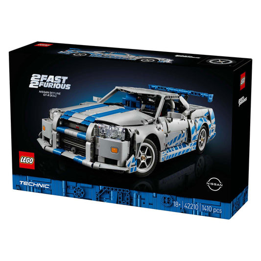 Lego Technic 42210 2 Fast 2 Furious Nissan Skyline GT-R (R34) auto