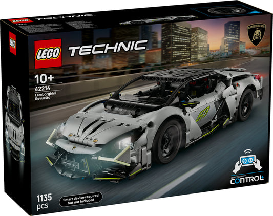 Lego Technic 42214 Lamborghini Revuelto supersportwagen