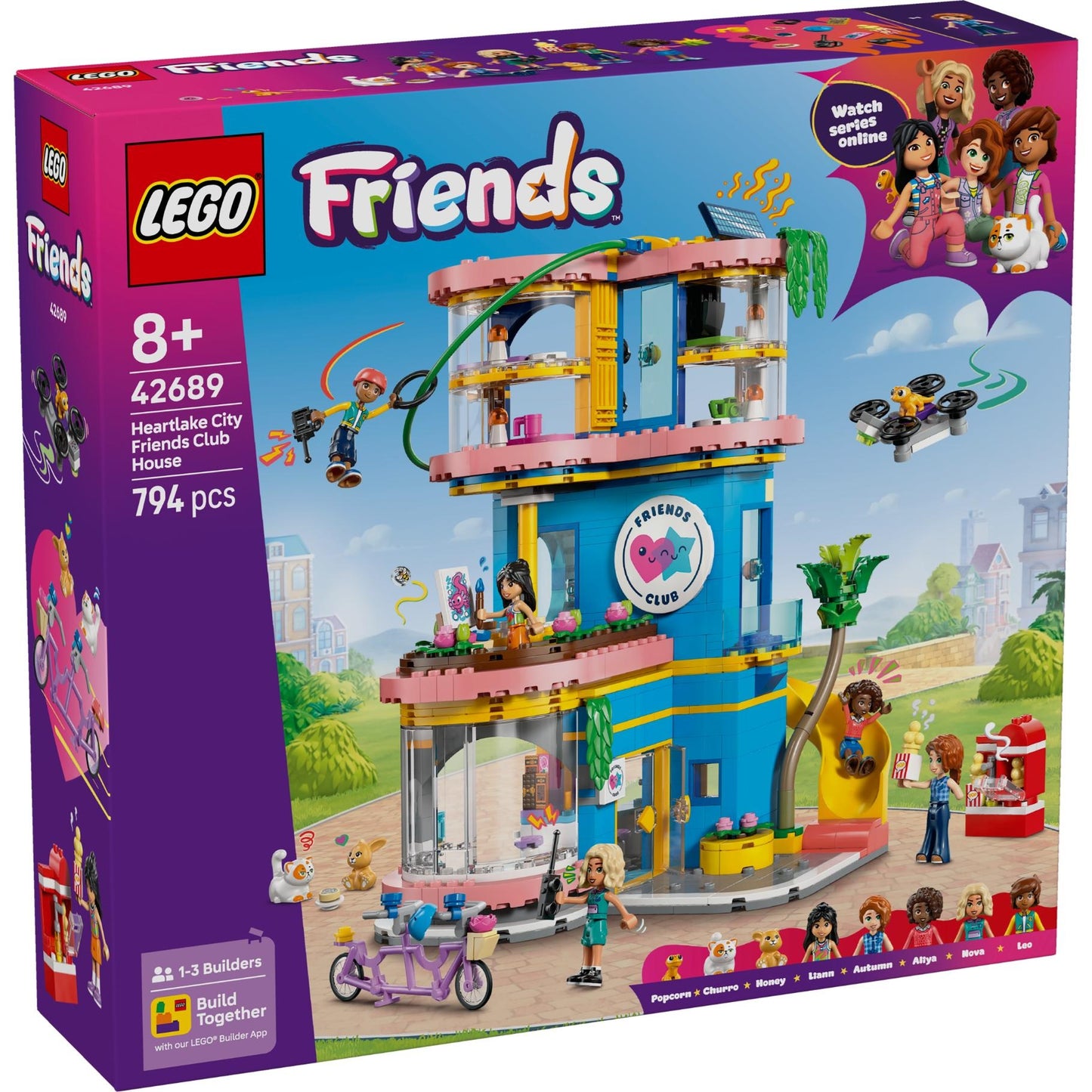 Lego Friends 42689 Heartlake City clubhuis