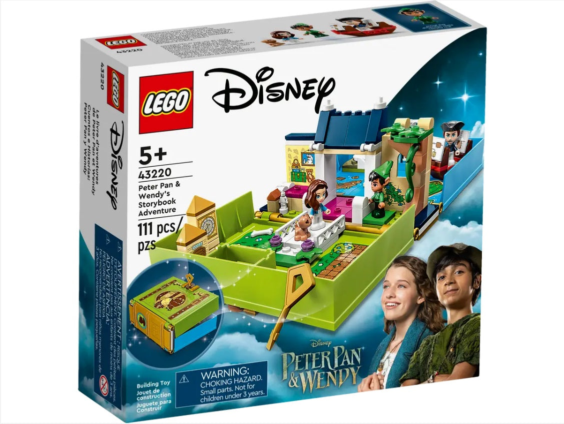 Lego Disney 43220 Peter Pan & Wendy's verhalenboekavontuur