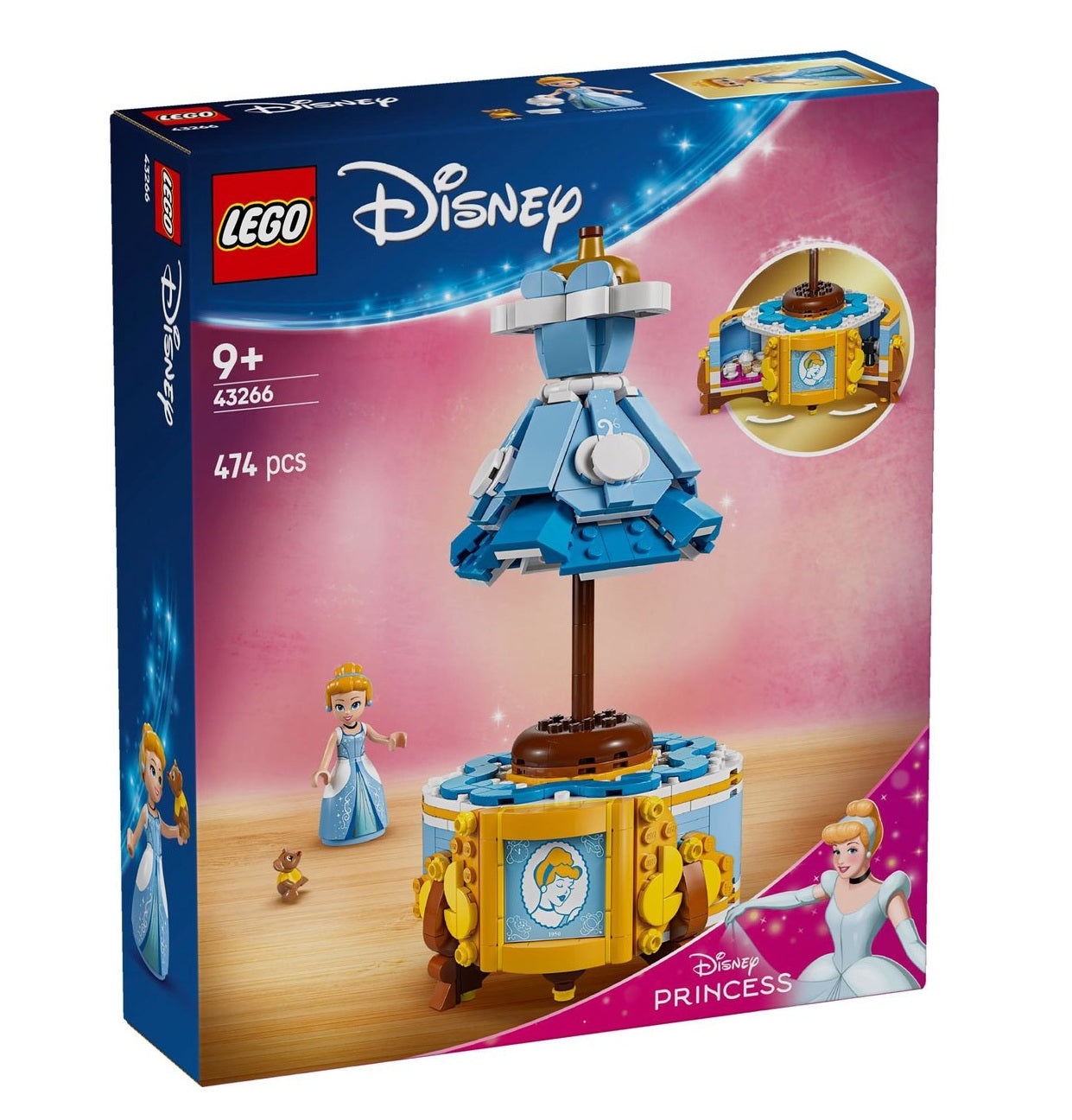 Lego Disney 43266 De jurk van Assepoester