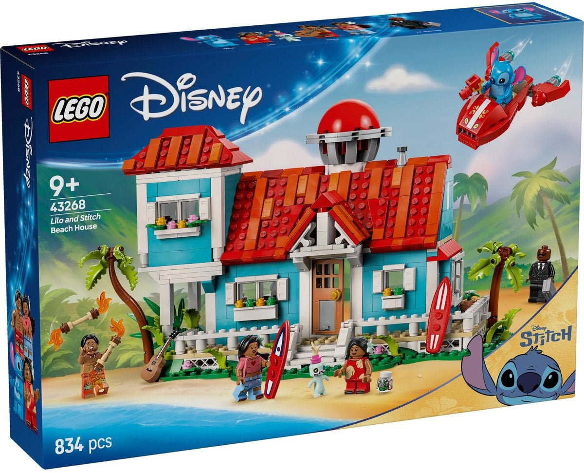 Lego Disney 43268 Lilo en Stitch strandhuis