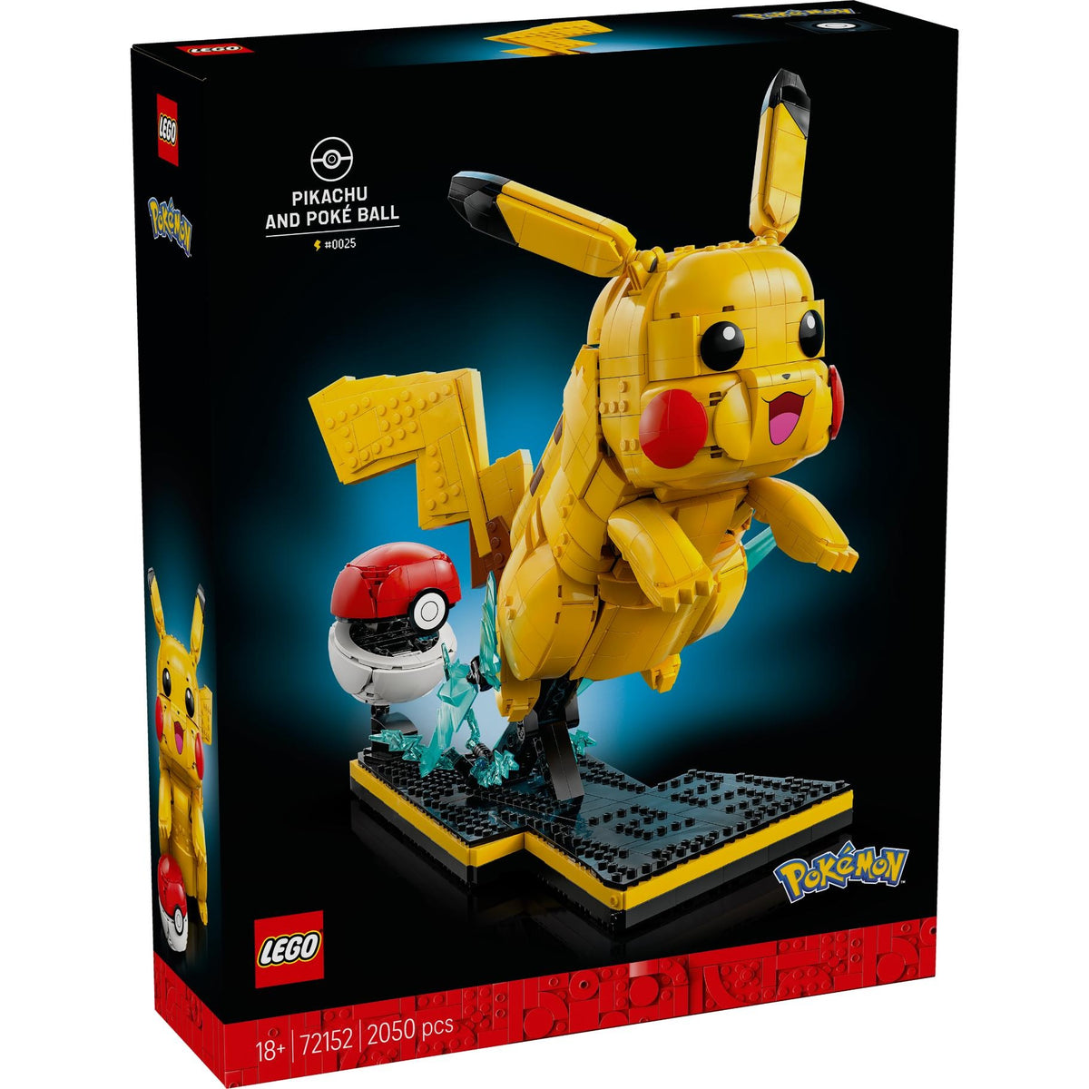 Lego Pokémon 72152 Pikachu en Pokéball