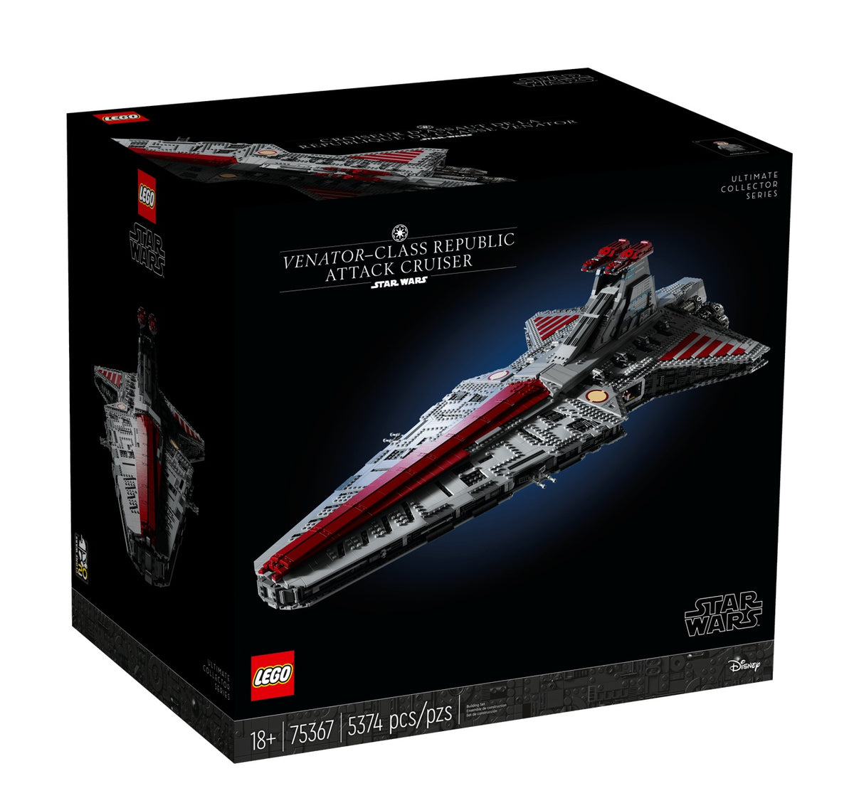 Lego Star Wars 75367 Venator-class Republic Attack Cruiser