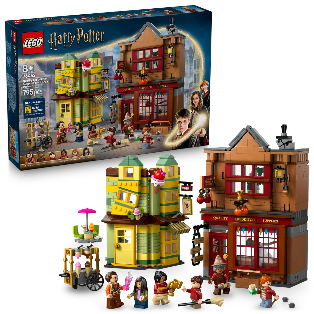 Lego Harry Potter 76452 Zwik & Zwachtels Zwerkbalpaleis en ijssalon